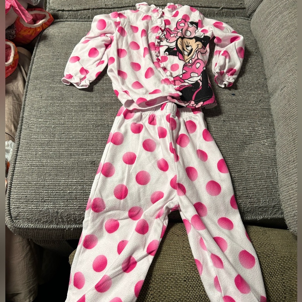 Minnie Mouse Polka Dot Pajama Set